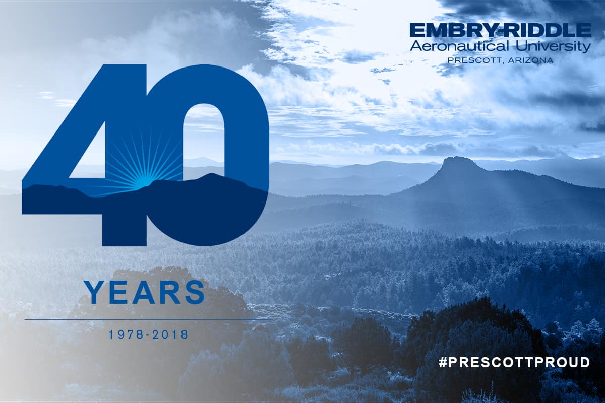 EmbryRiddle Celebrates 40 Years in Prescott EmbryRiddle