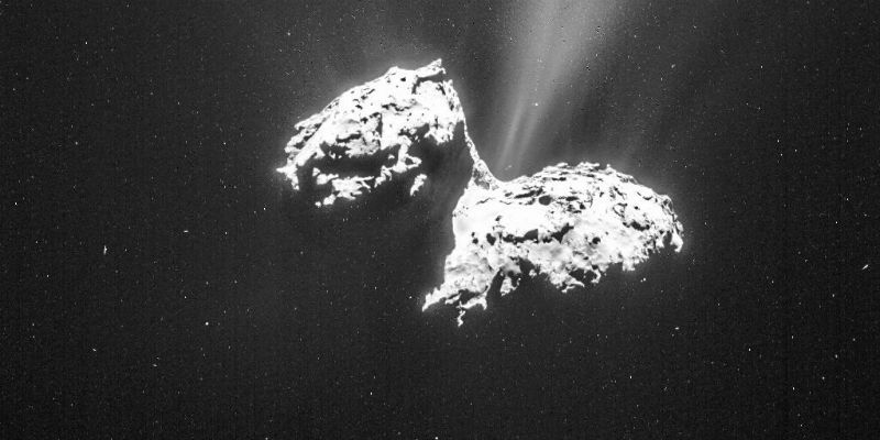 Instruments on the Rosetta spacecraft have detected compounds critical to life, including the amino acid glycine and the element phosphorus, in the shroud of gases surrounding Comet 67P/Churyumov-Gerasimenko.