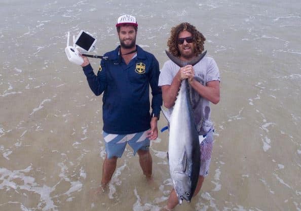 See how fishing for tuna with a DRONE could be the future for