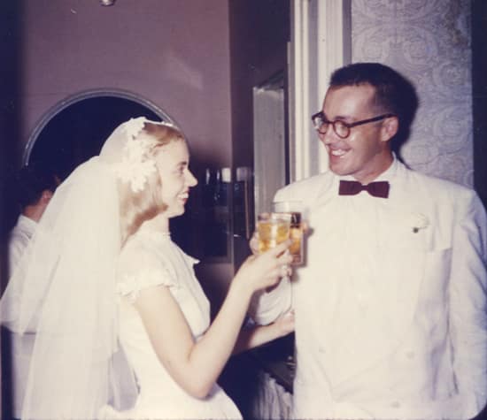 Helen and Robert Wessel wedding