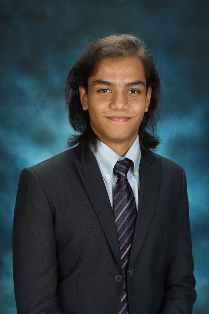 Ruhaan Das, a B.S. in Aeronautics major and A.I.I.C.E. team member.