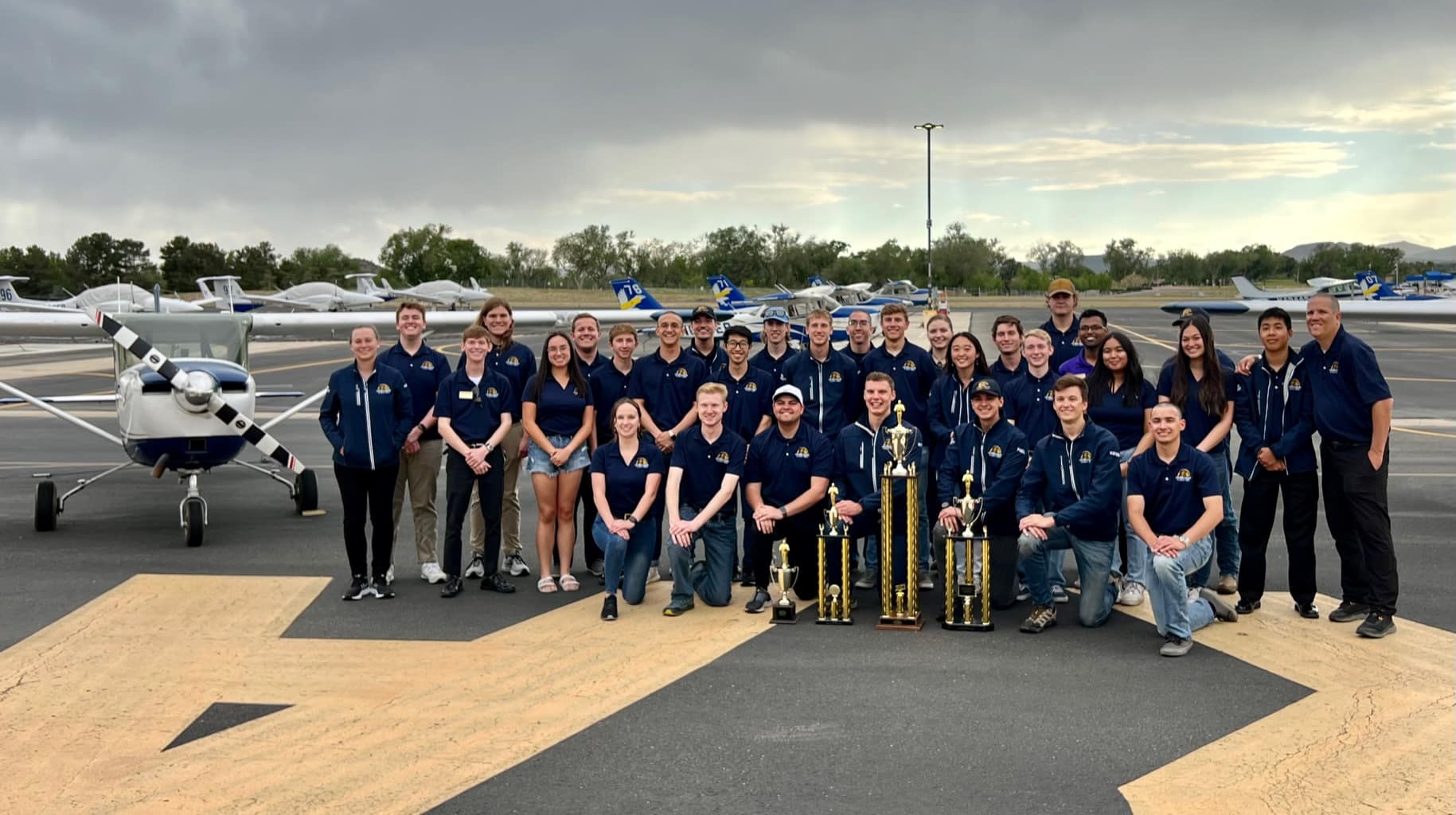 Embry-Riddles Golden Eagles Flight Team Wins 15th National Championship 