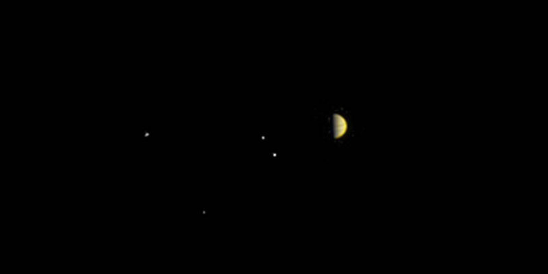 Jupiter as seen from the Juno spacecraft