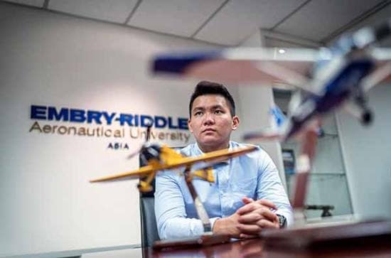 Embry-Riddle Asia Alumni Alex Ong