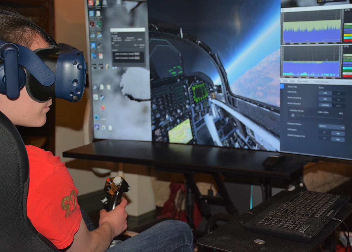 UMD Aerospace Gets VR Flight Simulators