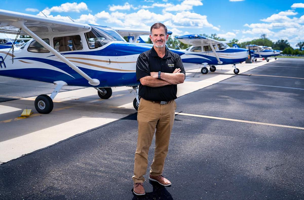 Embry-Riddle’s Prescott Campus has signed an agreement with the U.S. Air Force to provide Initial Pilot Training to commissioned officers selected for Undergraduate Pilot Training. Prescott Flight Department Chair Parker Northrup, a retired Air Force colonel, says Embry-Riddle is prepared to provide the high-quality training needed to meet the Air Force’s requirements.