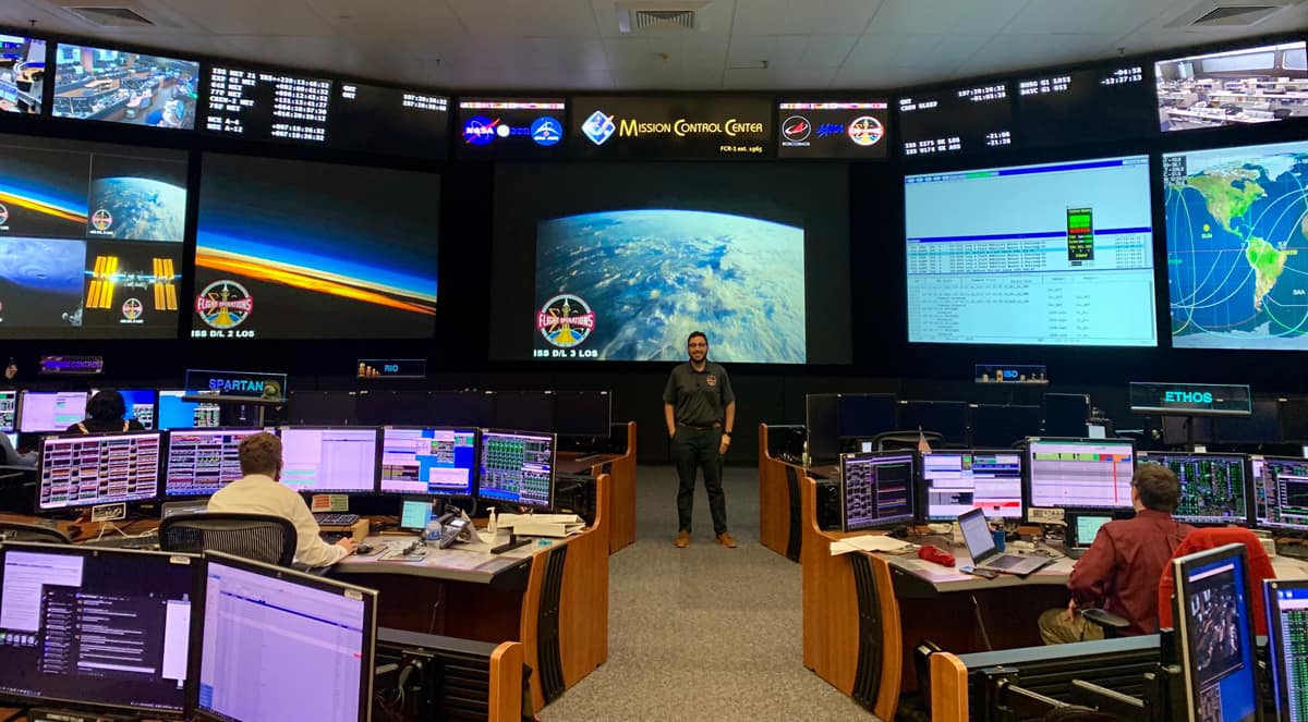 Robert Consolo in Mission Control