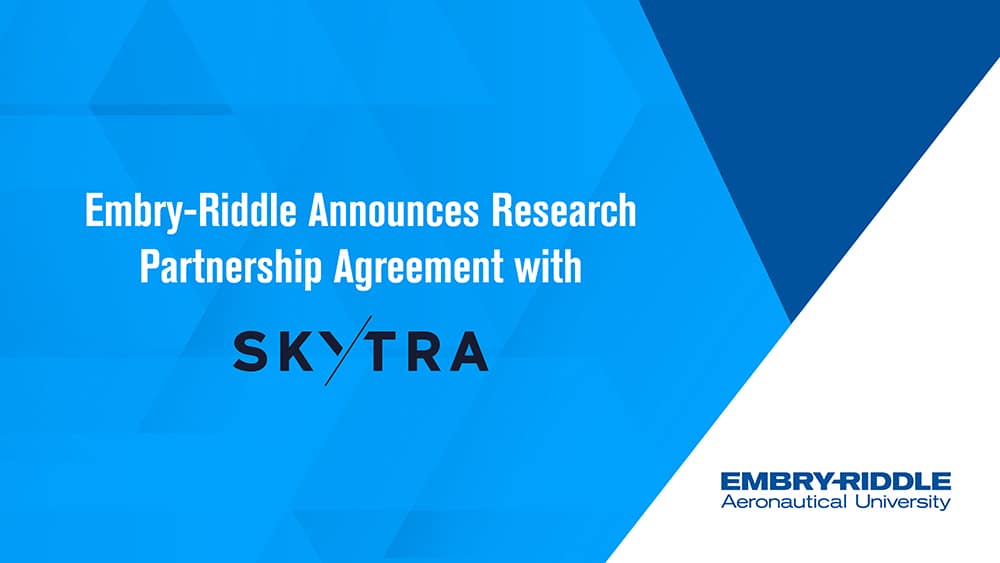 A recent partnership forged between Embry-Riddle Worldwide’s College of Business and the Airbus subsidiary Skytra will enable the school to develop a strong niche in the key area of financial risk management.