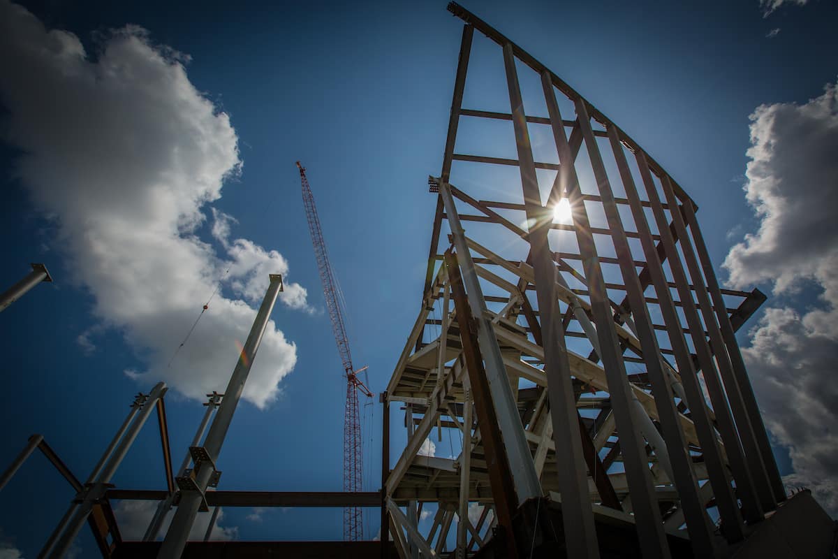 Construction of the new ERAU Student Union