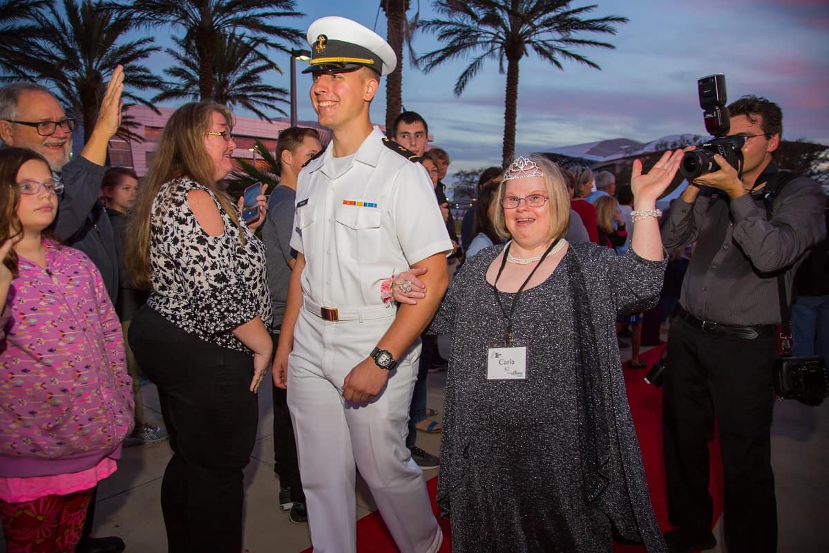 More than 50 Embry-Riddle students and faculty joined community members to participate in this year’s Night to Shine event.