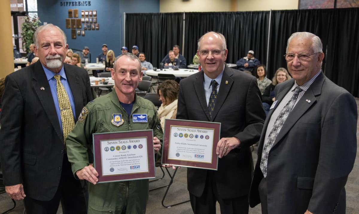 ESGR Awards Embry-Riddle and AFROTC