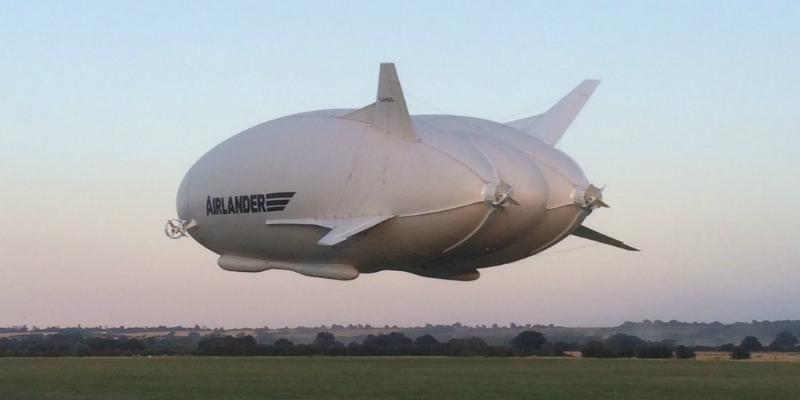 The 302-foot Airlander 10. Photo Credit: Hybrid Air Vehicles 