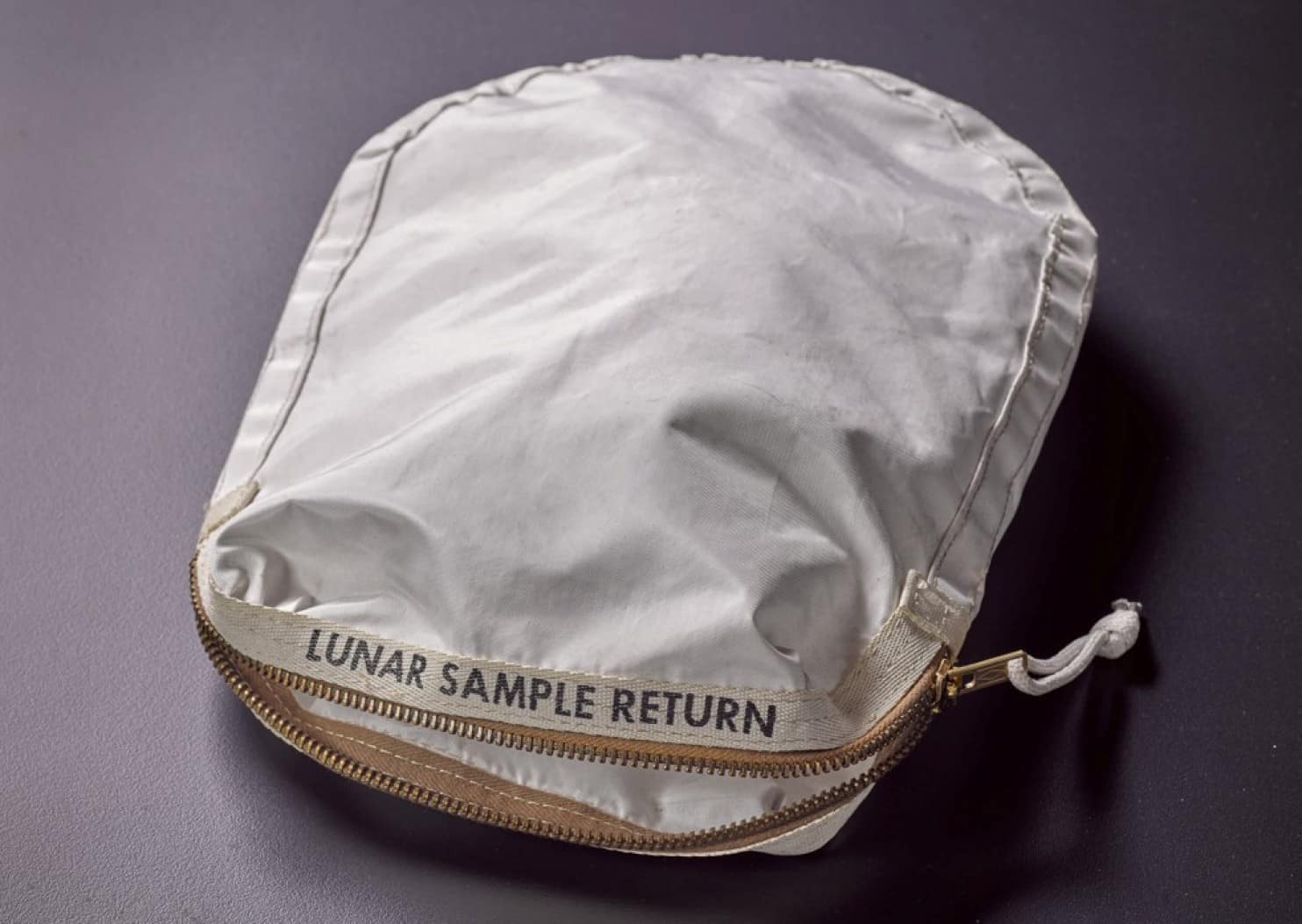 Neil Armstrong's Lunar Sample Bag