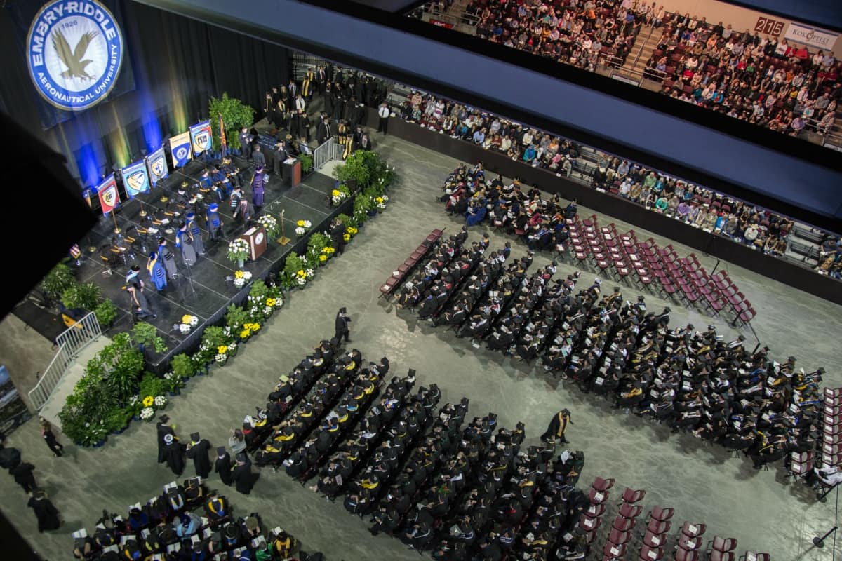 200 Graduates to Participate in Embry-Riddle Commencement Ceremony