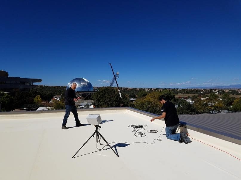 Passive rooftop drone detection system at Prescott Campus