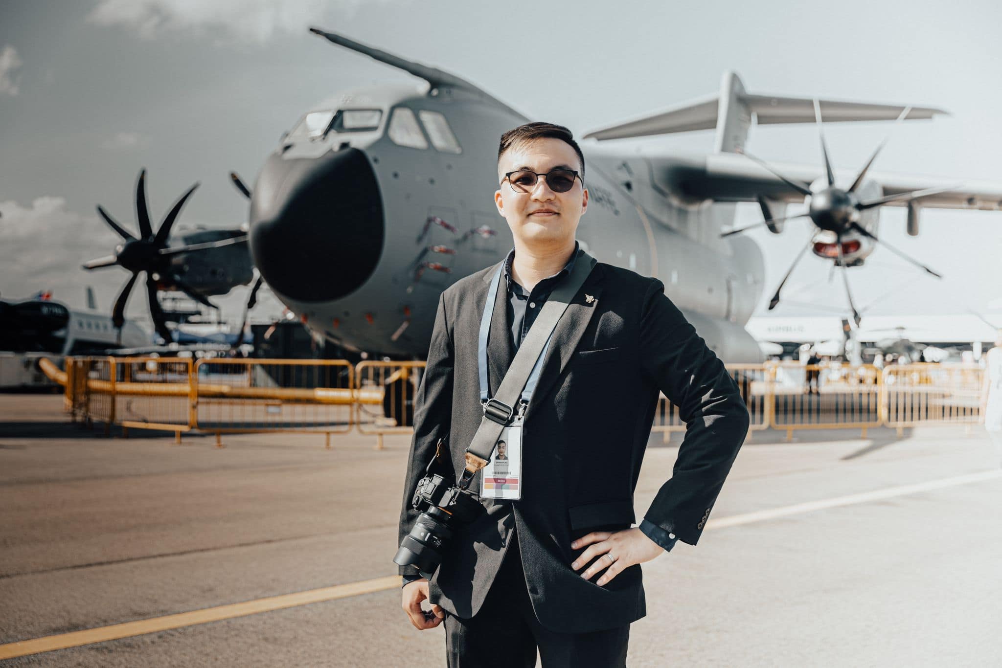 A.I.I.C.E. team leader Bryan Wong, an Aviation Business Administration major.