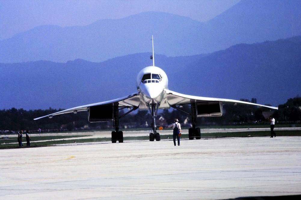 Concorde jet