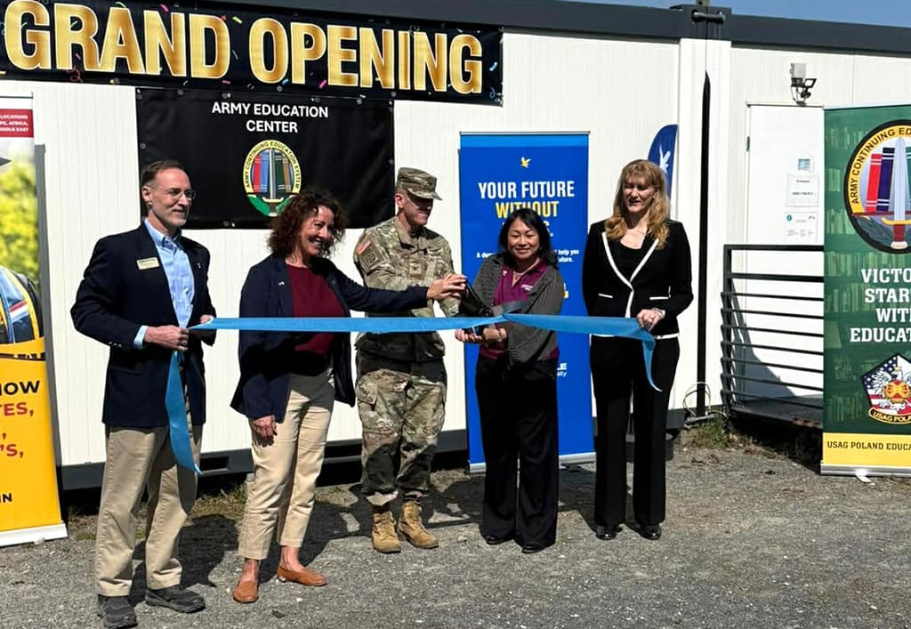 Grand opening ceremony at Education Center in Powidz