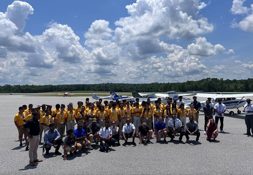 50 minority teens take flight this summer through a partnership with Delta Air Lines and the Atlanta Organization of Black Aerospace Professionals
