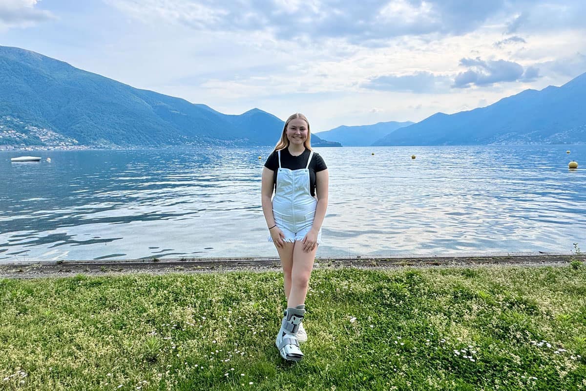 Skylar Butler in Switzerland