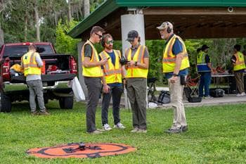 UAS students with Dr. Macchiarella