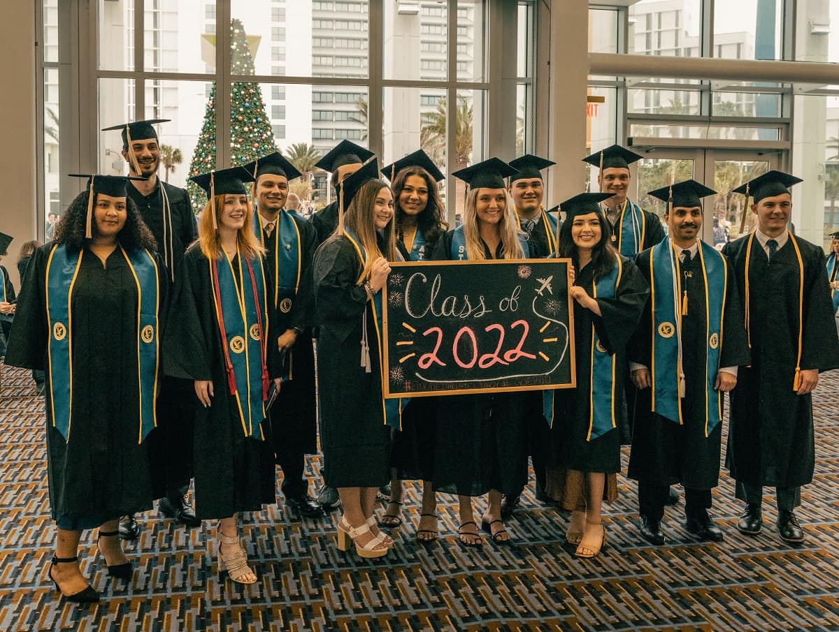 Graduates from Embry-Riddle’s Daytona Beach and Prescott campuses celebrated commencement in ceremonies held last week. (Photos: Connor McShane)