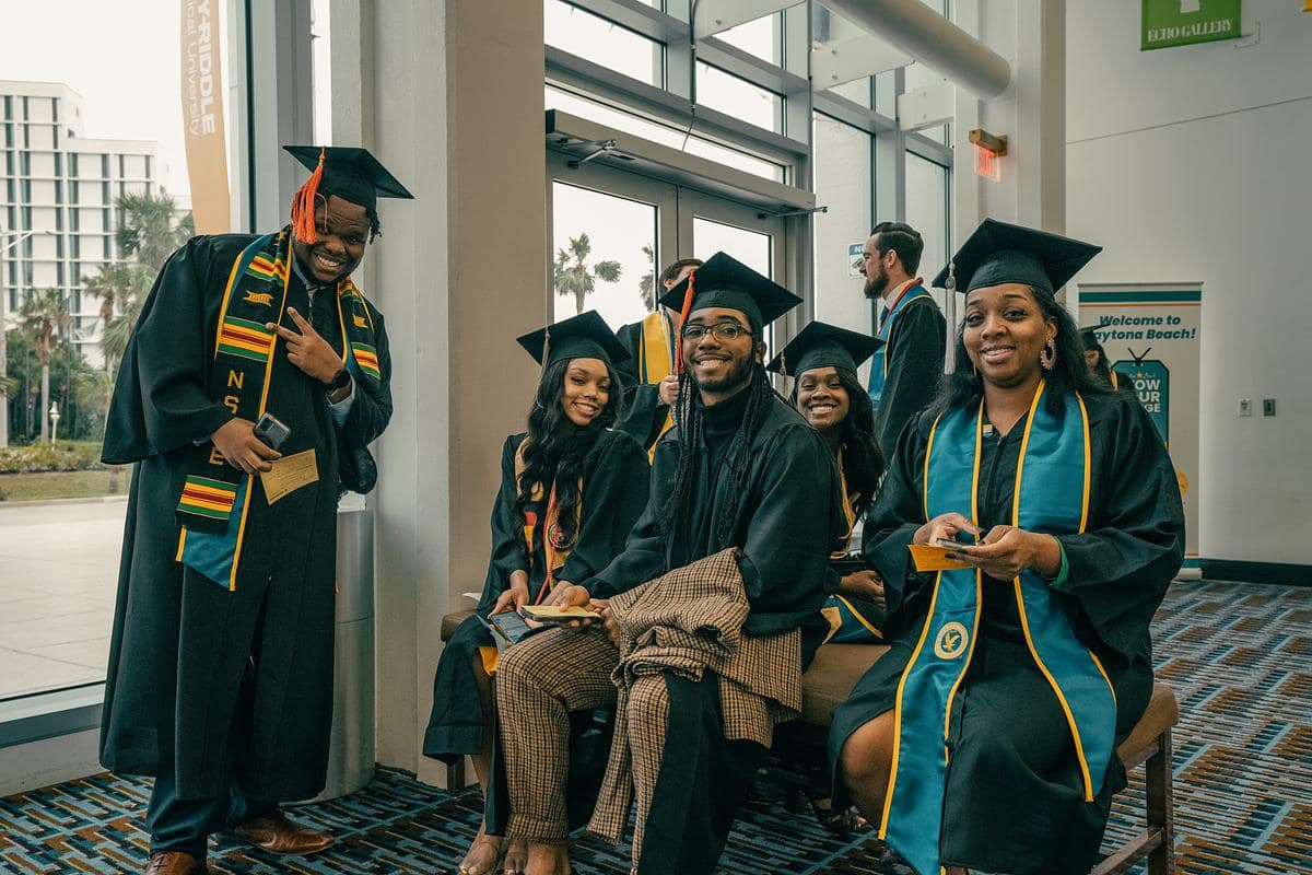 Graduates from Embry-Riddle’s Daytona Beach and Prescott campuses celebrated commencement in ceremonies held last week. (Photos: Connor McShane)
