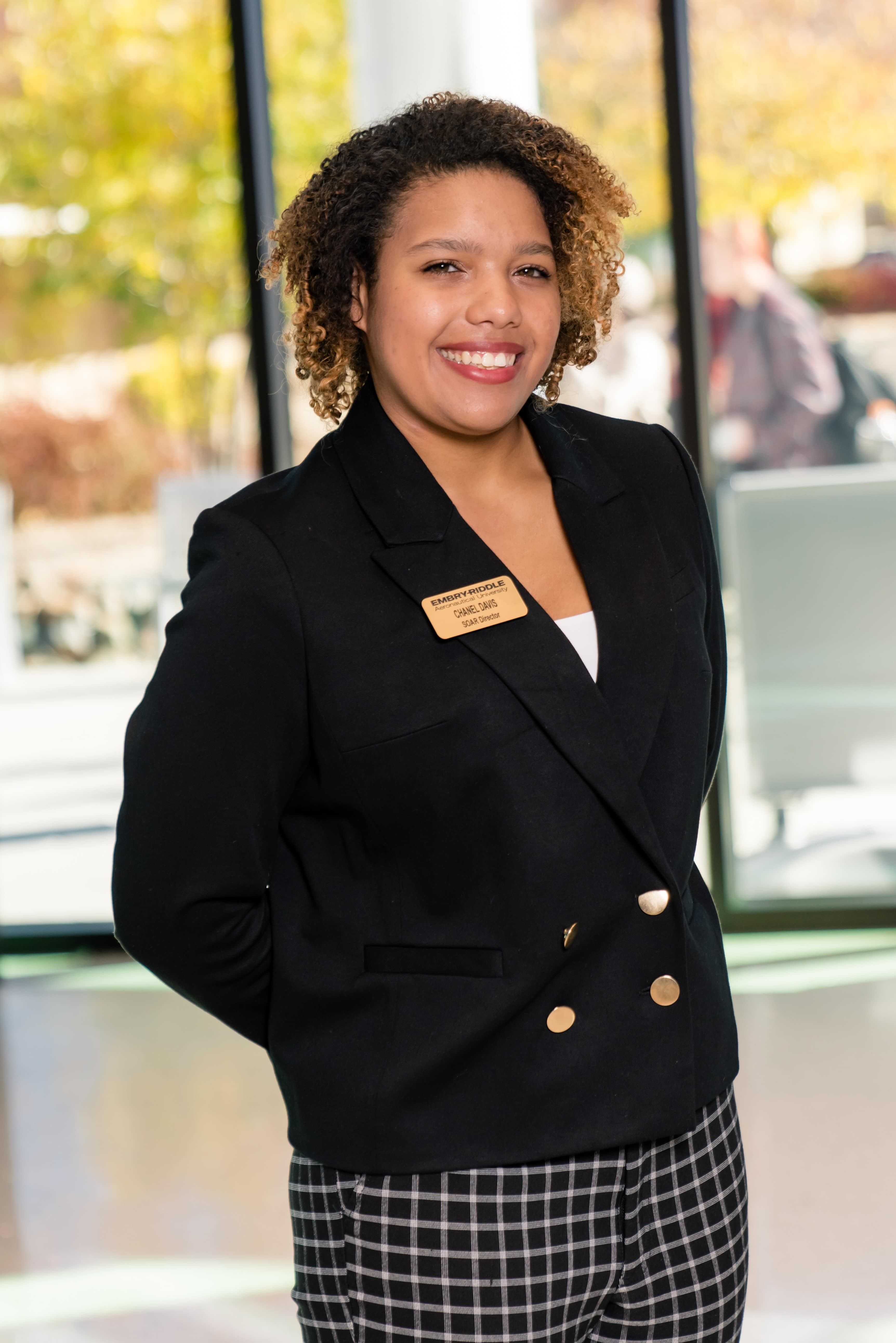Chanel Davis was chosen as one of 27 recipients nationally for the American Institute of Aeronautics and Astronautics (AIAA) ASCEND Event Diversity Scholarship.