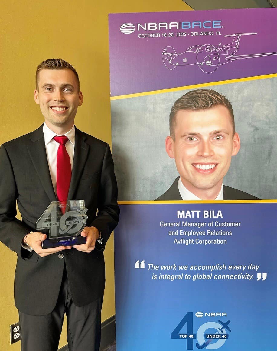 Matt Bila is a 40 Under 40 Award winner