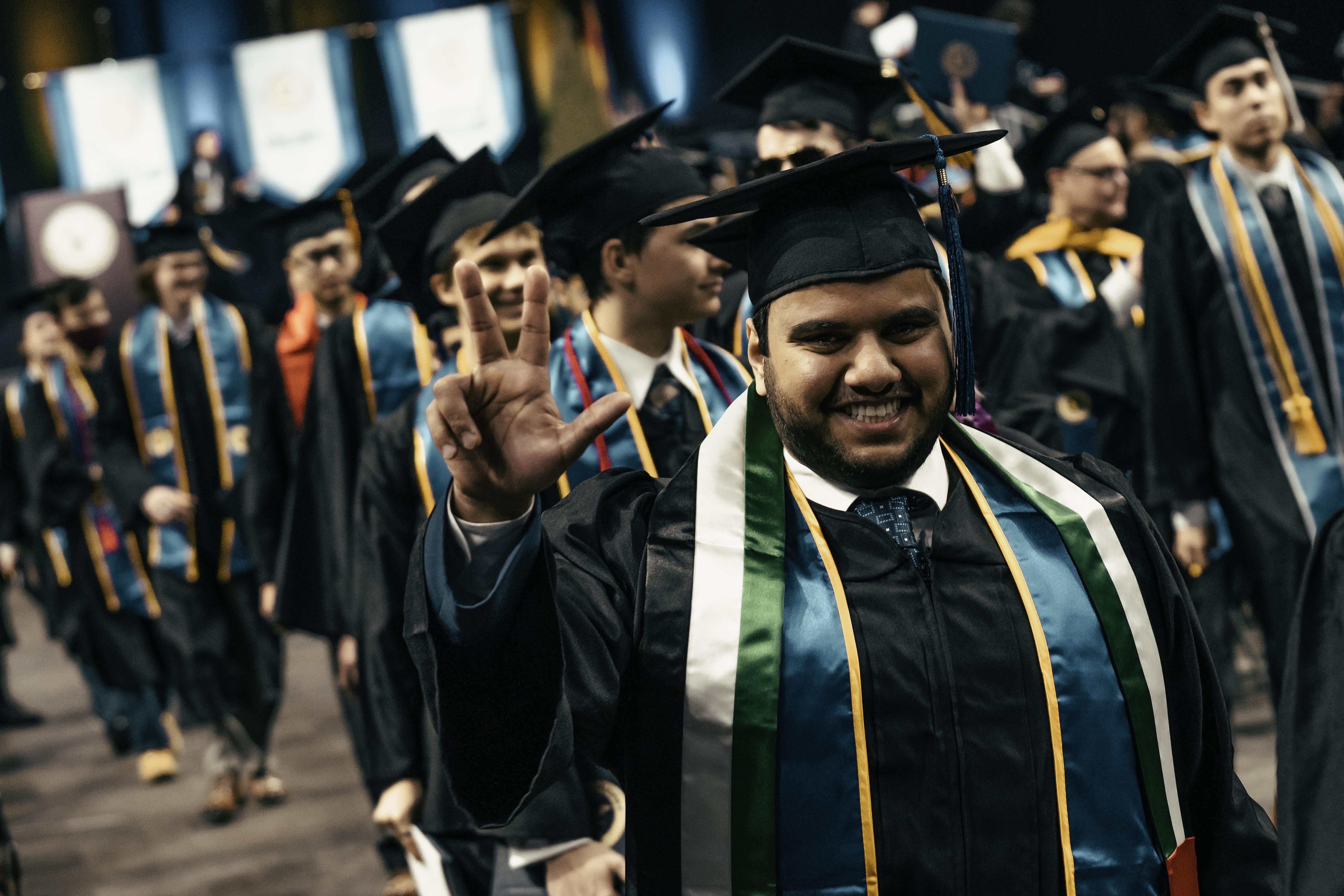 Graduates from Embry-Riddle’s Daytona Beach and Prescott campuses celebrated commencement in ceremonies held last week. (Photos: Connor McShane)