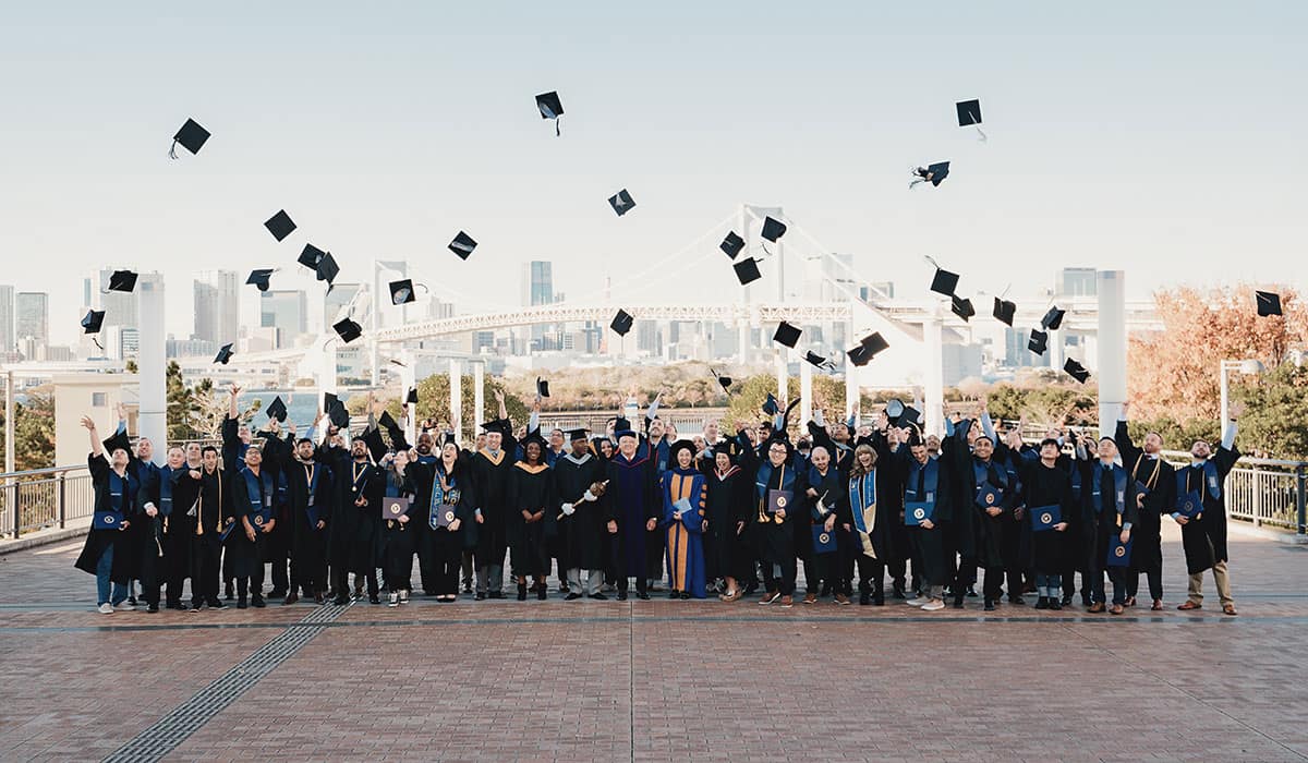 Embry-Riddle Worldwide Campus graduates celebrate commencement for the U.S. Military program in the Pacific Command in Tokyo