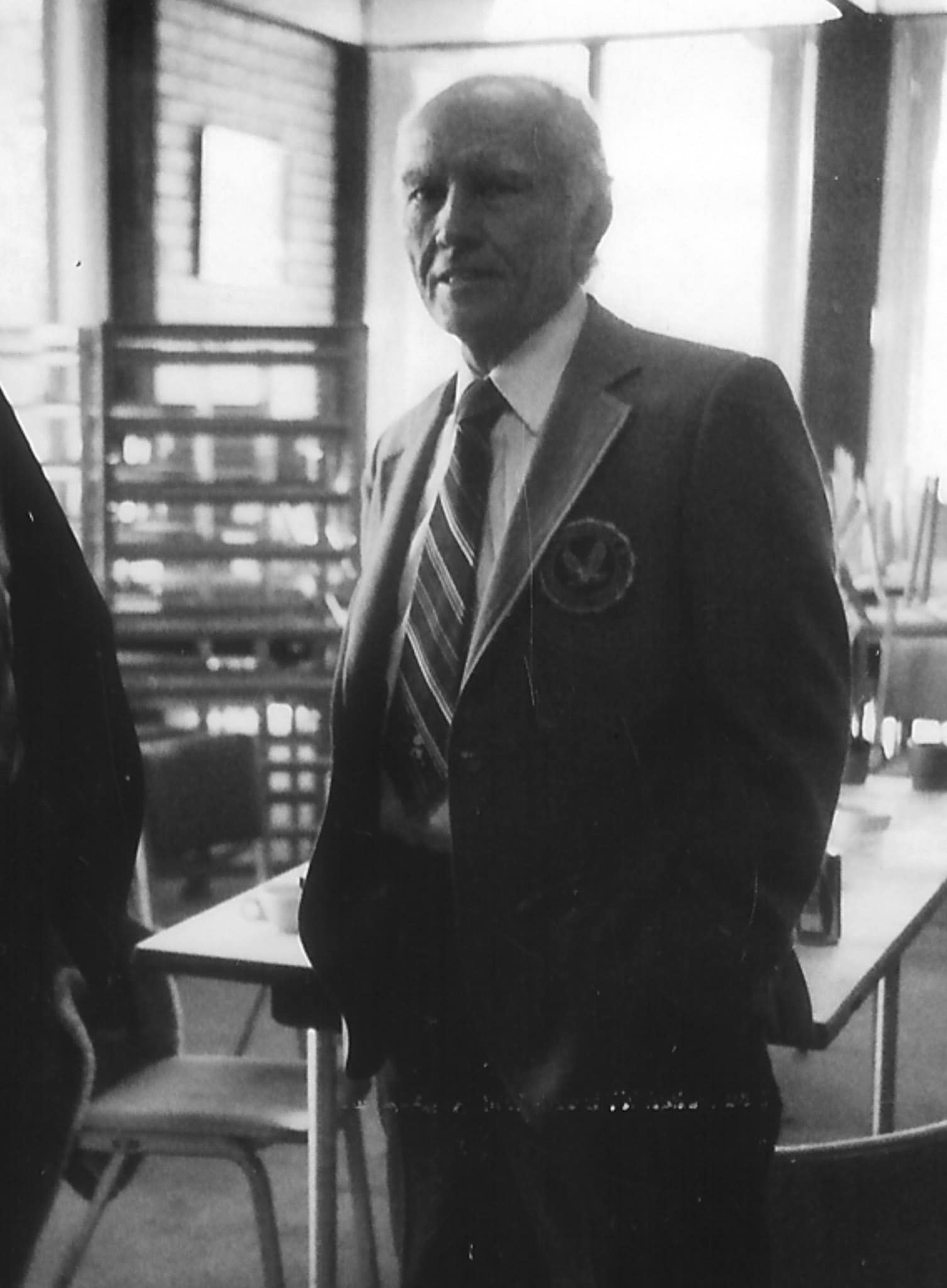 President Jack Hunt with Steve Rice, Director of Business, at the Prescott Campus. 