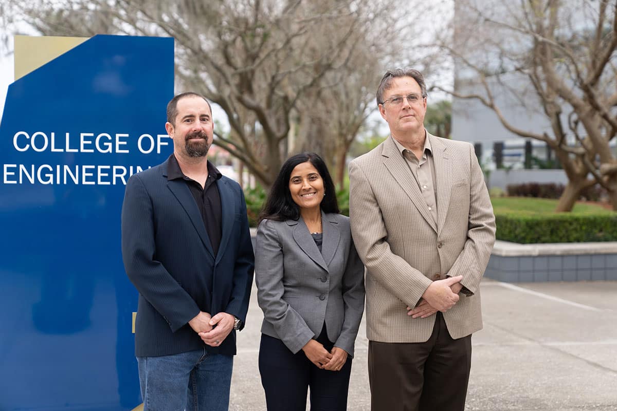 Dr. Mark Ricklick, Dr. Seetha Raghavan and Dr. William Engblom