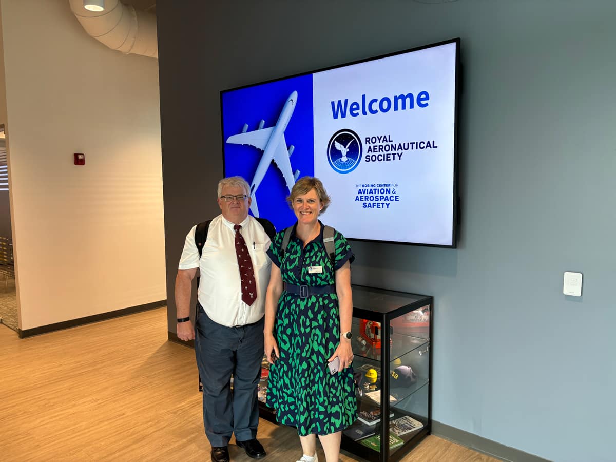 The London-based Royal Aeronautical Society has approved 15 Embry-Riddle degree programs offered at Embry-Riddle’s Worldwide Campus. The team from the Royal Aeronautical Society visits Embry-Riddle.