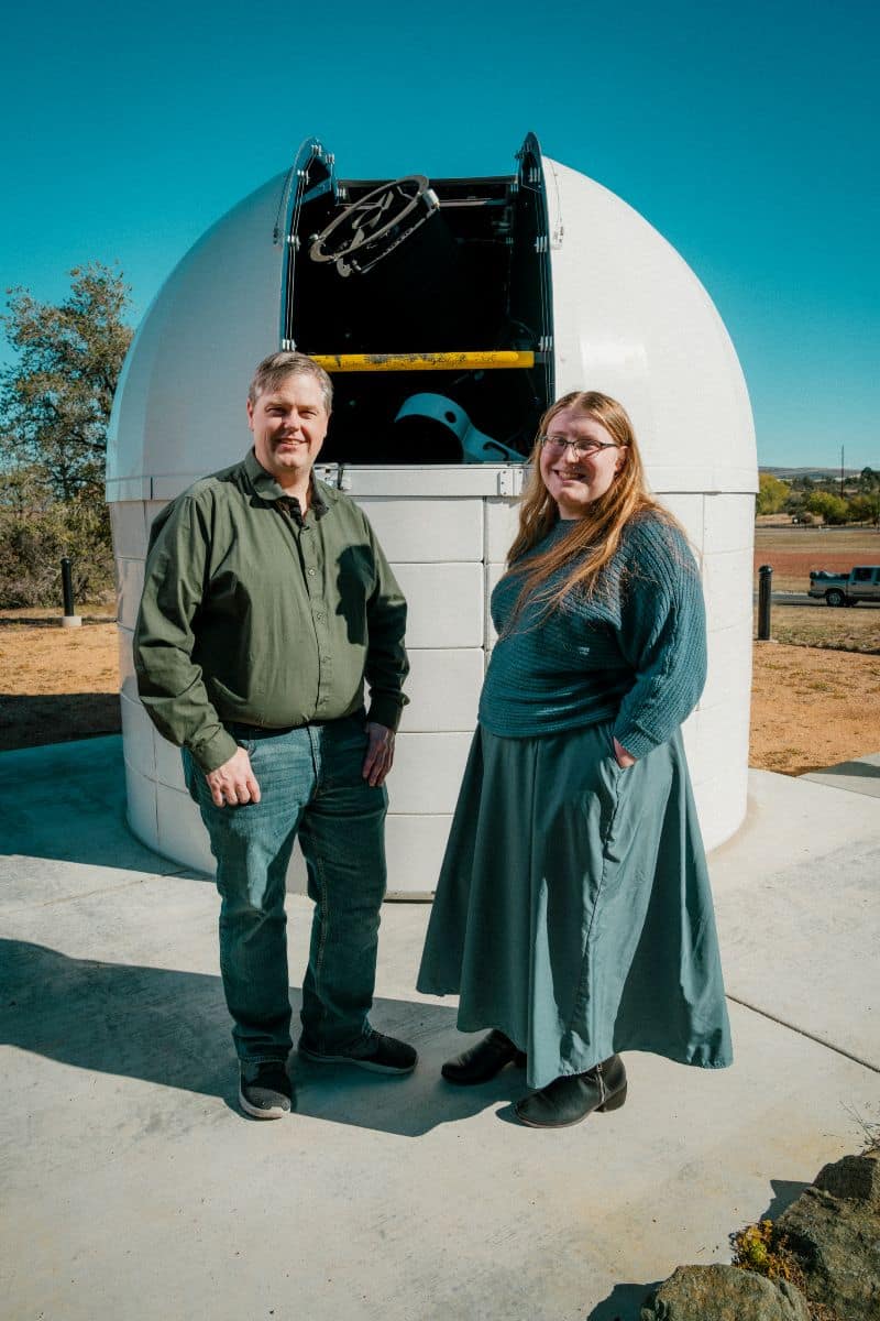 Astronomy student Sola Nova studied Be star disk formation under the mentorship of Dr. Noel Richardson.