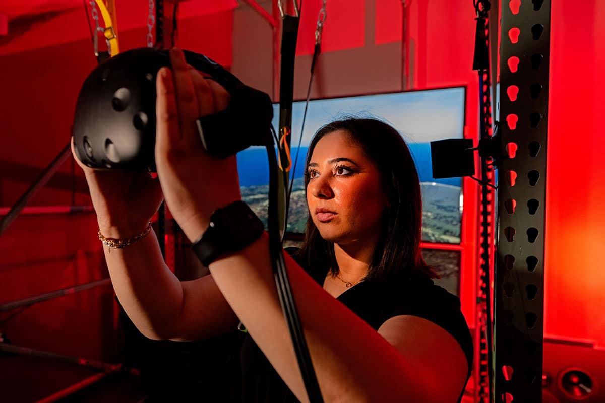 Embry-Riddle Human Factors Ph.D. student Jenna Korentsides