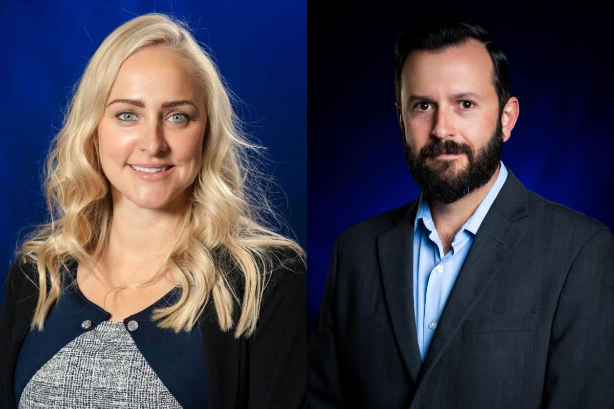 Dr. Jennah Perry and Prof. Brian Roggow