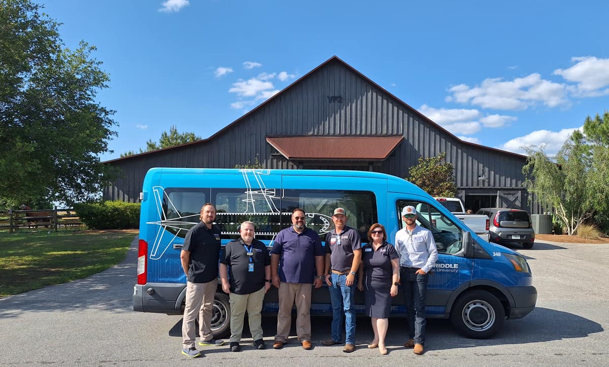 Embry-Riddle and College of Central Florida teams are exploring the use of uncrewed aircraft systems in agriculture at the College of Central Florida’s 103-acre Vintage Farm campus.