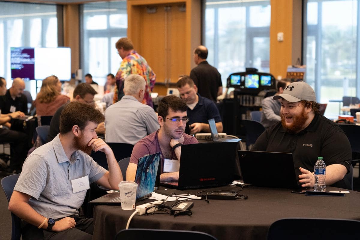 Students from Embry-Riddle’s Daytona Beach and Prescott campuses competed at a recent Aviation Cyber Initiative’s (ACI) Cyber Rodeo event