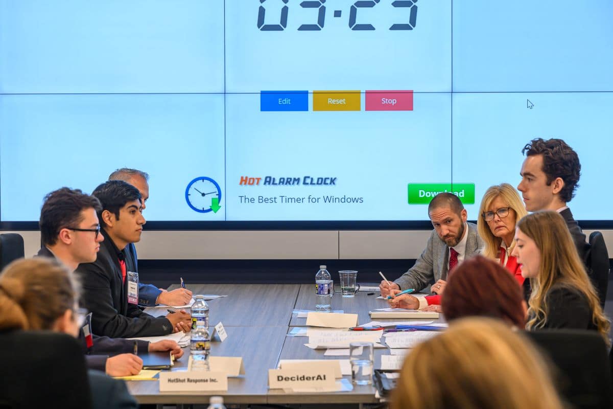 Eagle Teams Tackle Engineering Ethical Dilemmas at National Contest