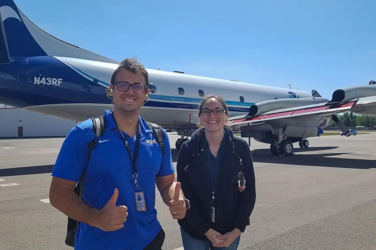 Dr. Josh Wadler and Lauren Villafane