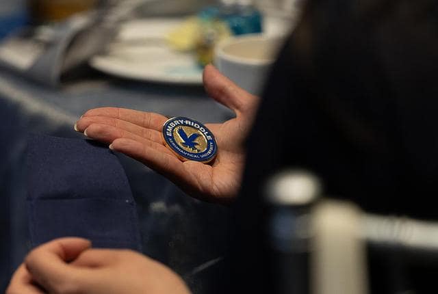 Embry-Riddle Centennial-Themed Challenge Coin