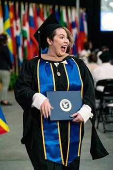Embry-Riddle graduate smiling
