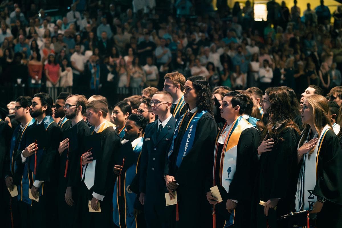 Graduates at Daytona Beach Commencement