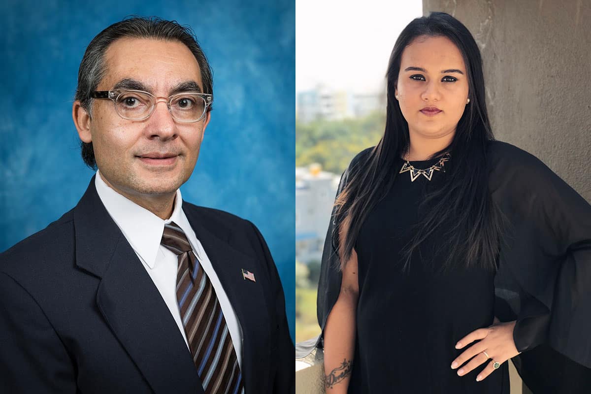 Dr. Bert Zarb and Devanshi Shinde