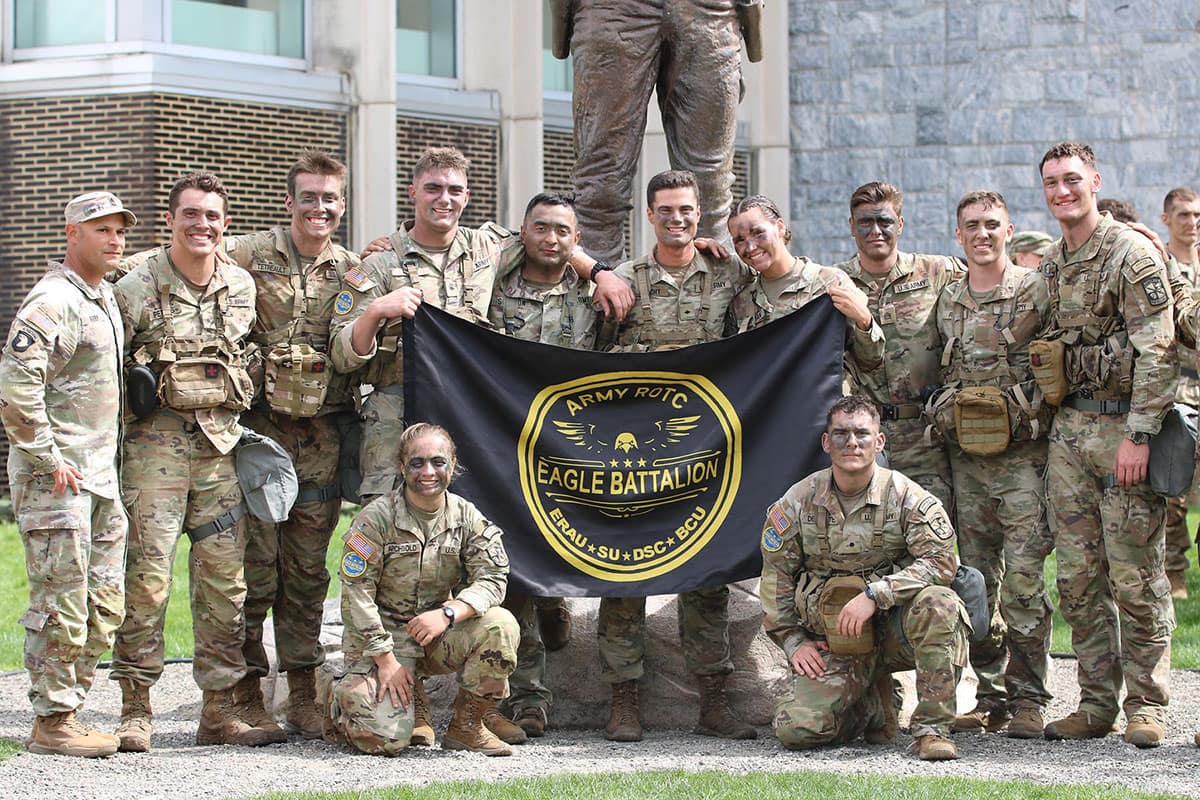 Embry-Riddle’s Army ROTC Cadet Ranger Challenge Team