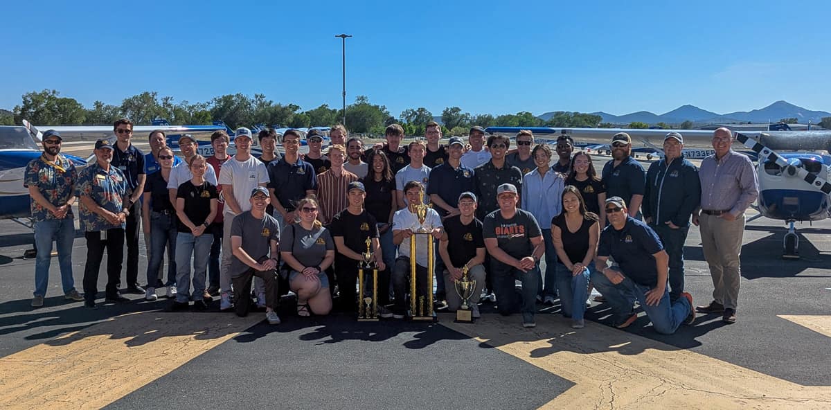 Embry-Riddle’s Golden Eagles Flight Team Soars to 16th National ...