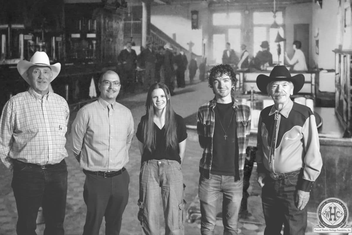 Description: A new interactive exhibit at Prescott’s Western Heritage Center lets visitors place themselves in historic local settings — such as Arizona’s oldest saloon, The Palace — through green screen technology.