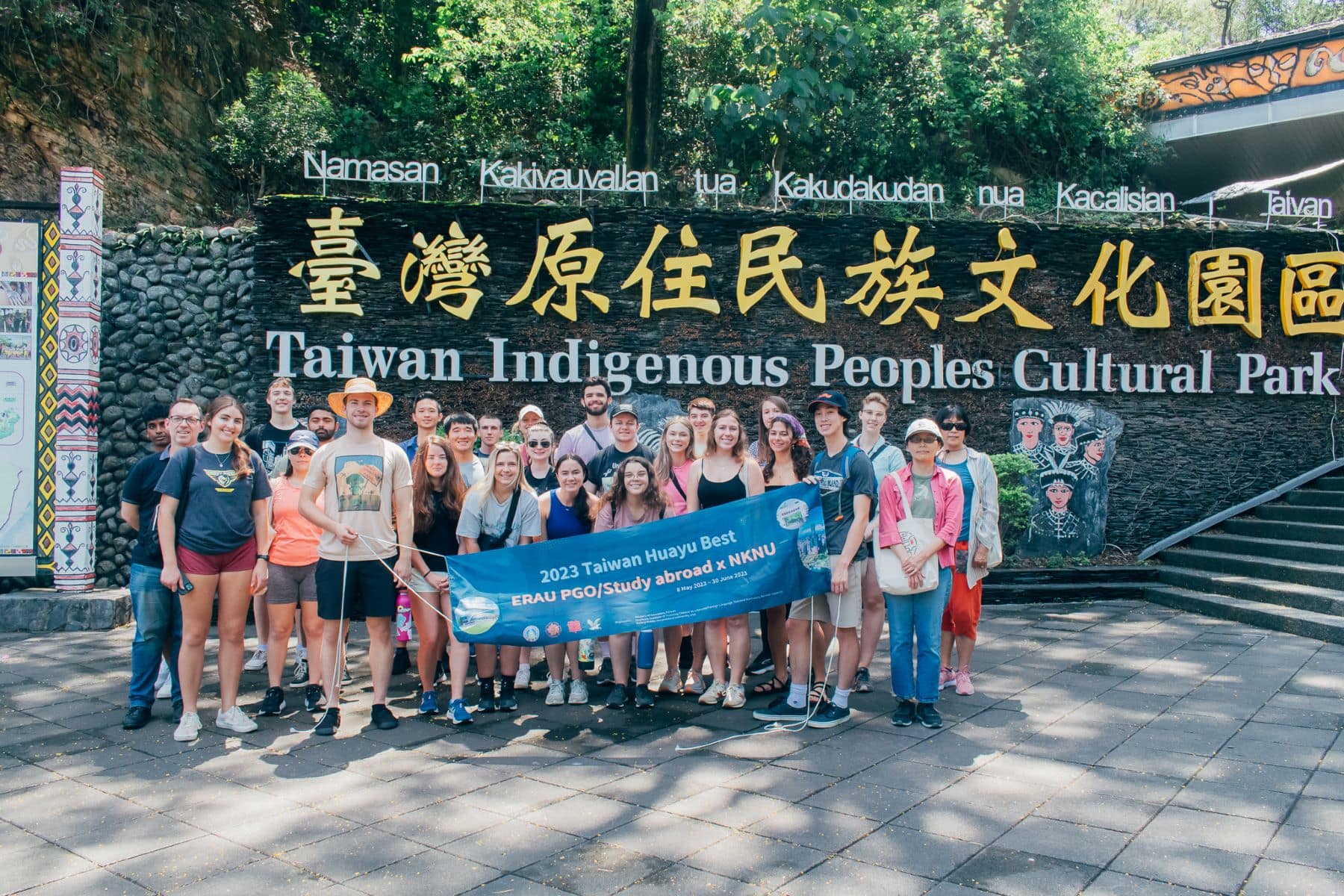 Embry-Riddle’s Project GO Taiwan program hosted 14 ROTC students for an eight-week summer intensive Chinese language and cultural immersion program. A Department of Defense initiative, Project GO provides all students full scholarships. (Photo: Hayden Heffner)  