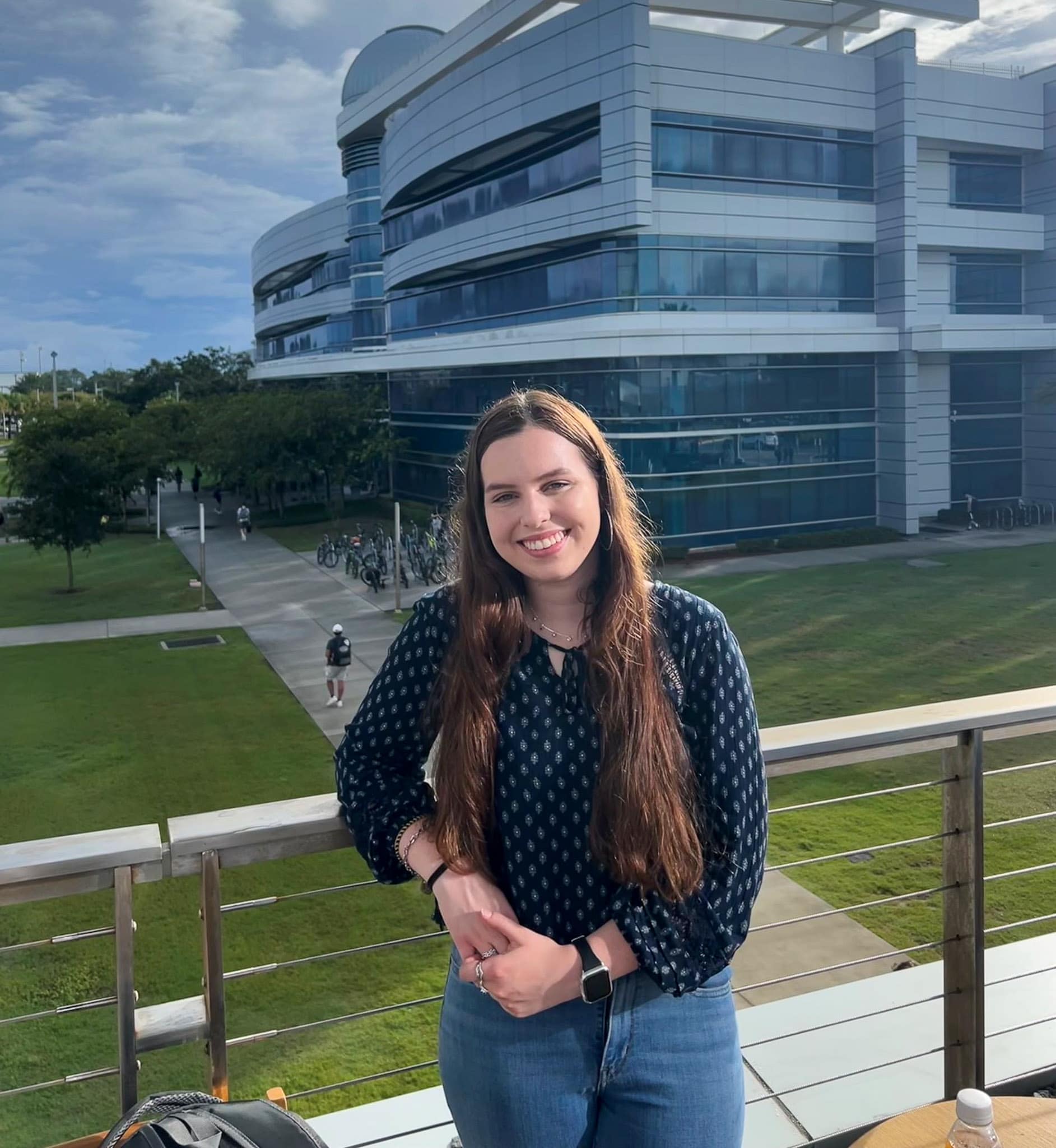 Brianna Johnson, a senior studying Astronomy and Astrophysics and Global Conflict Studies, studied Korean virtually through the CLS Spark program.